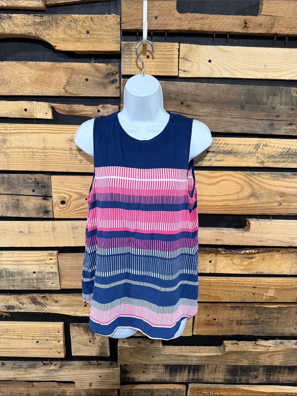 Tommy Bahama Colorful silk sleeveless tank tunic top Size medium